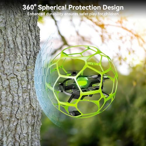 Drones with Camera, Brushless Drones With 4K LCD Screen Remote Control, Soccer FPV WiFi Quadcopter With LED Lights, One-Key Takeoff/Landing, 3 Speed Mode, 360° Flips, Headless Mode, 2 Batteries