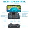 Drone with 1080P Camera for Beginners and Adults, Foldable Remote Control Quadcopter with Voice Control, Gestures Selfie, Altitude Hold, One Key Start, 3D Flips, 2 Batteries