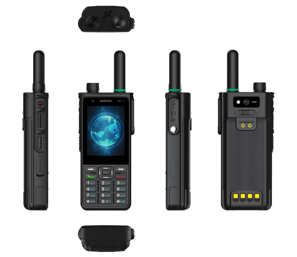 V100 Global POC Radio System Push-to-Talk over Internet No SIM Required